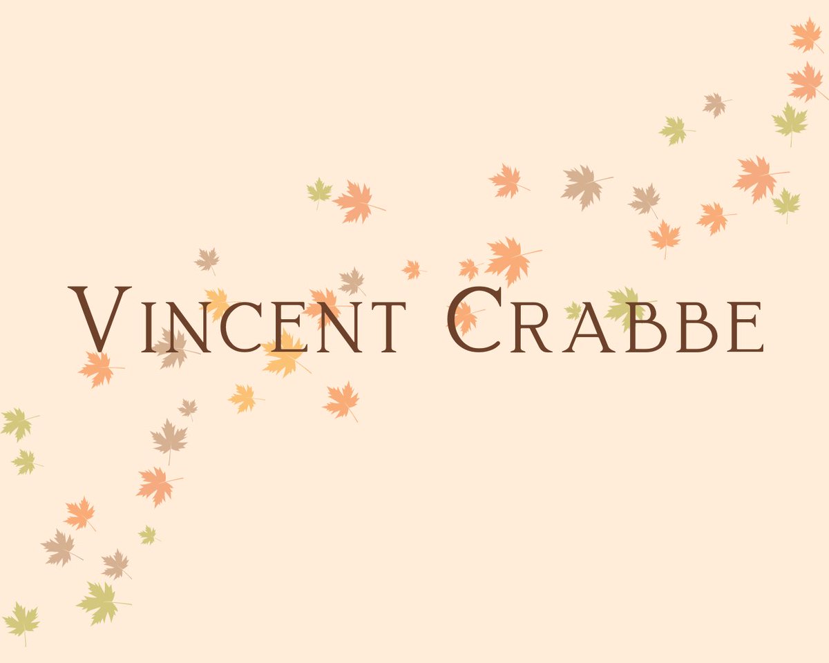 Day 24: Vincent Crabbe
#hpcharacterchallenge