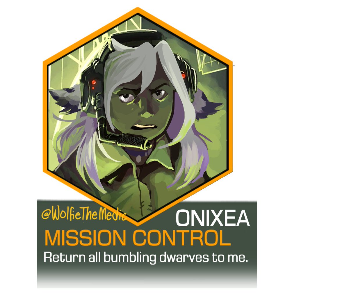 WolfieTheMedic's tweet photo. Perks of bringing me to a convention:

I will make us custom badge tags if given the time 

Rock and Stone, Deep Rock Galactic Miners! https://t.co/Nsyrh2EWZL