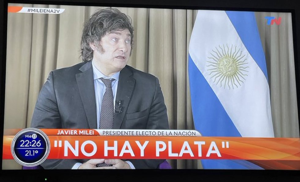 Mi home banking desde hace 15 días