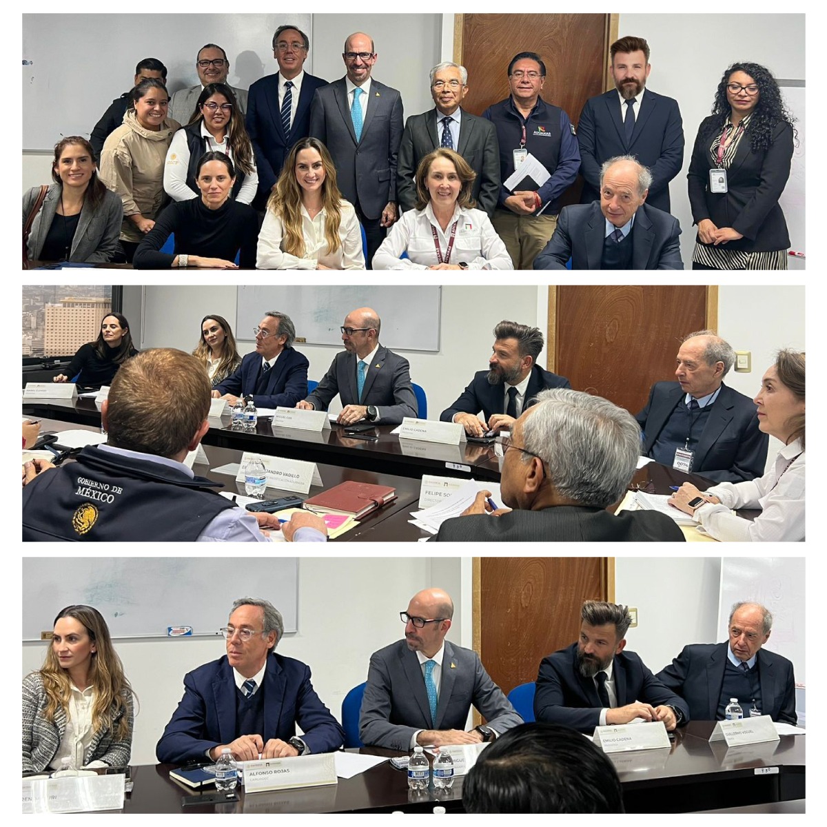 Dando seguimiento a la agenda de trabajo para la facilitación del comercio  entre la #ANAM, el CCE y #CAAAREM, la Dr. Claudia Ávila Connelly  @ClaudiaAvilaC, Directora General de Atención Aduanera y Asuntos