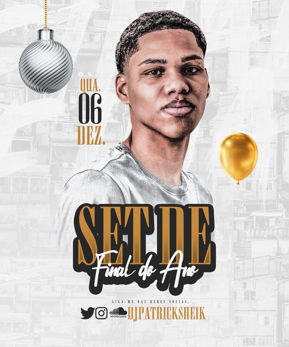 DjPatrickSheik's tweet photo. PRA FINALIZAR O ANO DO JEITO CERTO E ATENDENDO O PEDIDO DE TODOS,DECIDI LANÇA UM SET DE FIM DE ANO…

ENTÃO QUARTA-FEIRA DIA 6 TEM SET FINAL DE ANO NA PISTA, DAQUELE JEITO RITMADÃO QUE VOCÊS GOSTA 🔝🔥🫶🏾 🚘 

Chama no RT pra explanar!!! https://t.co/rcuH2cBTkD