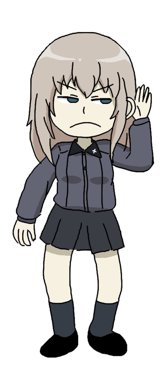 逸見エリカ 「」|えむけーのイラスト