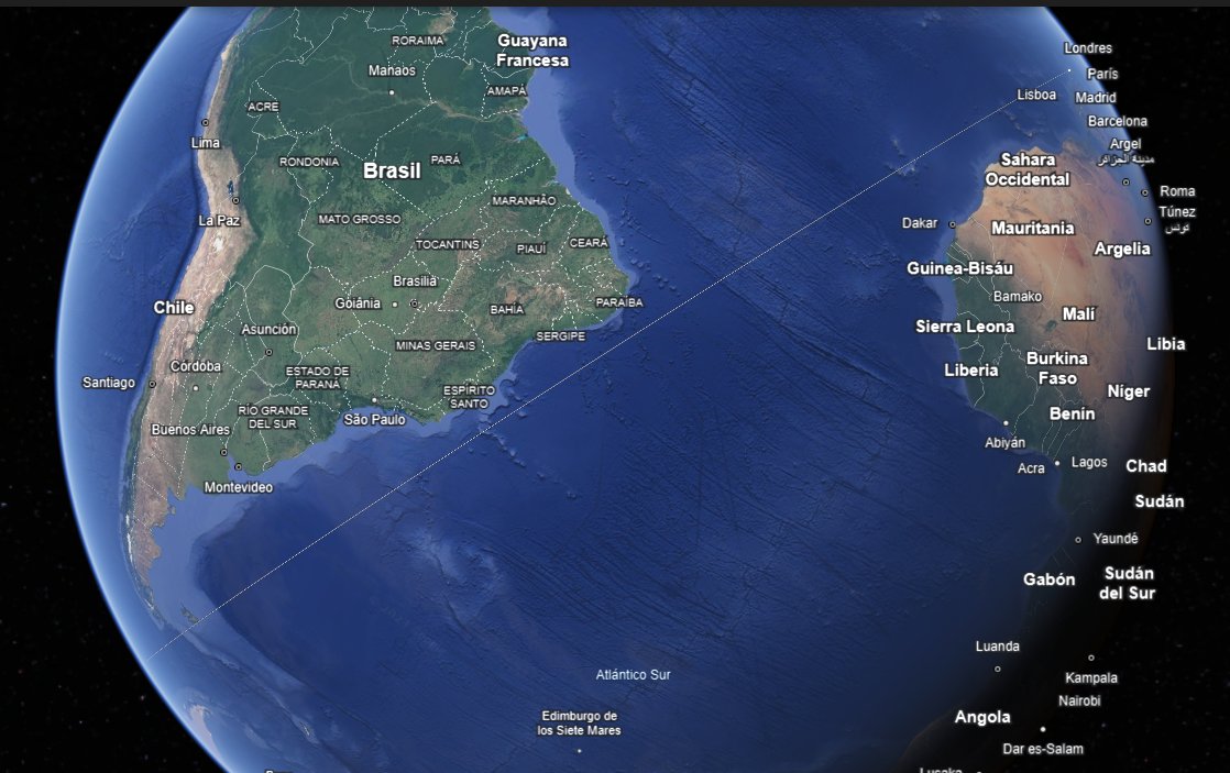 RealNachodef's tweet photo. @TerribleMaps Also from Spain to New Zeland https://t.co/IK5K1QGxLw