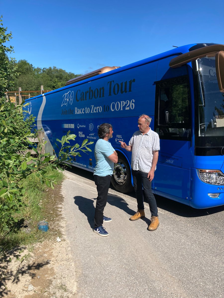 Claire_wms's tweet photo. @maryportas @Jeremy_Hunt Great to see Patrick and the electric bus back on the road delivering impactful messages about the need for urgent climate action. Great work @maryportas and the #ClimateFight team 🎉 Although, two years on and still no meaningful action from Gov! https://t.co/Rn6sN1QuF1