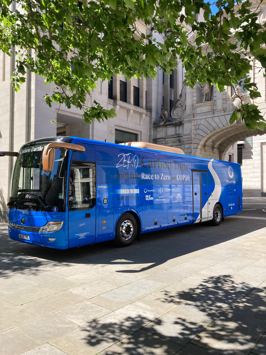 Claire_wms's tweet photo. @maryportas @Jeremy_Hunt Great to see Patrick and the electric bus back on the road delivering impactful messages about the need for urgent climate action. Great work @maryportas and the #ClimateFight team 🎉 Although, two years on and still no meaningful action from Gov! https://t.co/Rn6sN1QuF1