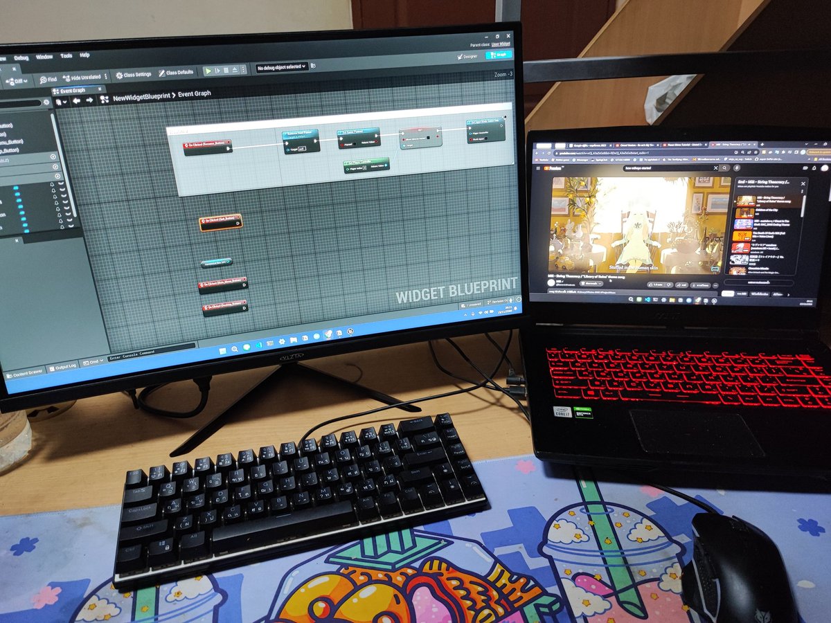 365Free_days's tweet photo. ตอนนี้เราเริ่มศึกษา unreal 5 มาได้ 2 อาทิตย์แล้ว ถ้ามีผลงานอะไรเดี๋ยวมาลงในนี้
(+ได้จอเพิ่มแล้ว) https://t.co/CyxX8thUy3