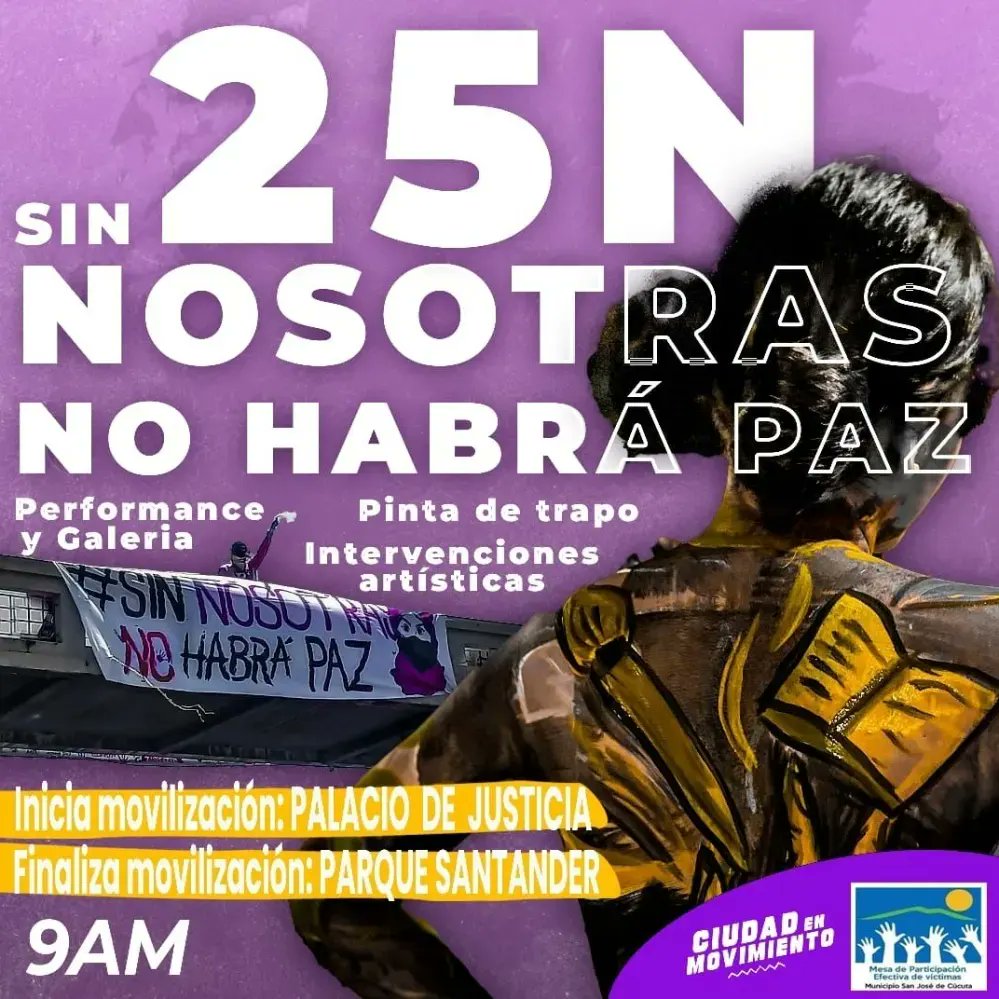 Oagnds's tweet photo. 📢✊ ¡Únete a nosotros en los #16DíasDeActivismo! 🌍💜 Este #25N, invitamos a todas las personas interesadas en sumarse a esta causa vital por la equidad de género y el fin de la violencia contra las mujeres. ¡Tu participación hace la diferencia! 🤝#NiUnaMenos https://t.co/NxuBz4TaKr