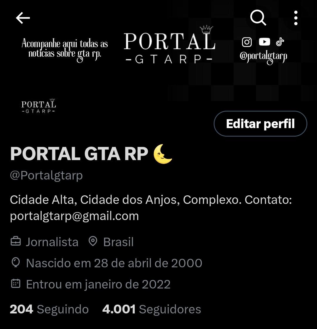 PORTAL GTA RP 🌜 (@Portalgtarp) / X