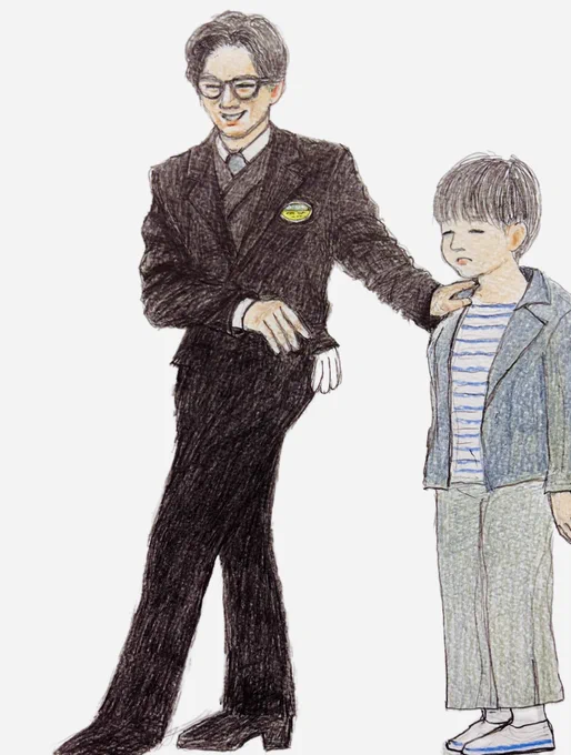 子どもに「敬語はやめろ」と言われ「わかったよ」(声と間が良い) そして急にフランクに恋人のことを語り始めるバトラーさん  「この旅が終わり次第結婚することになってて」 「フッ ちょ……ねっ や……ちょっと 」  2人のテンションの違い そして足、  #吉沢亮 #クレイジークルーズ