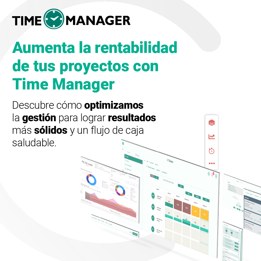 timemanagerweb's tweet image. 🚀 Aumenta la rentabilidad de tus proyectos con Time Manager 🕒✨ Descubre cómo optimizamos la gestión para lograr resultados más sólidos y un flujo de caja saludable.

En el mundo empresarial, el tiempo es oro. 💰

#TimeManager #GestiónEficiente #Rentabilidad #ProyectosExitosos
