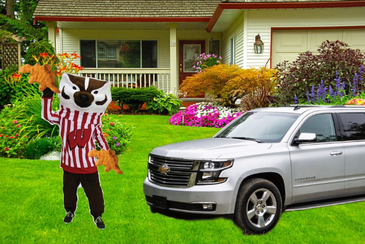 @UWBuckyBadger @UWBuckyBadger thinks that if you plant a dino nugget in the garden and water it every day it will grow into a Chevy suburban 🦕 #doNOTtrythisathome #axeweek