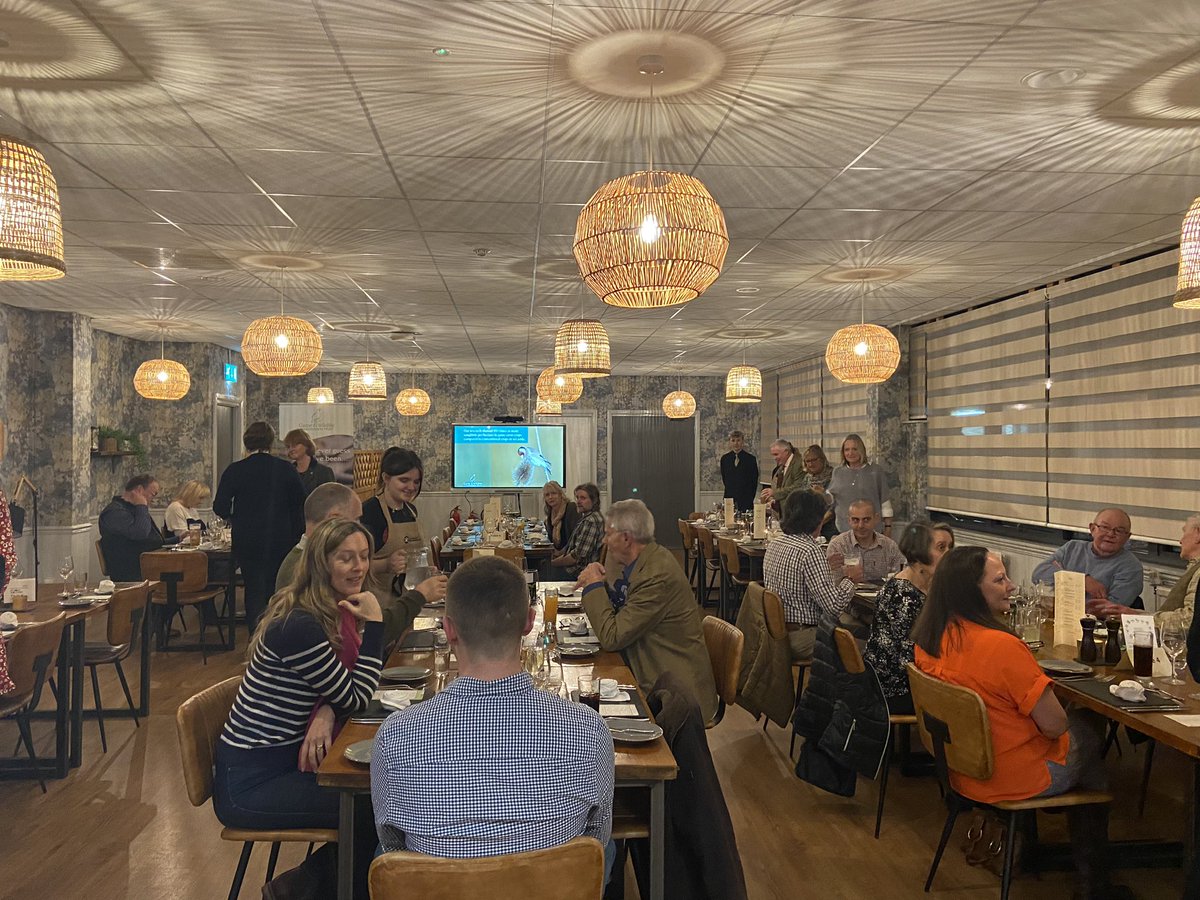 MrLloydJames's tweet photo. Excellent โTaste of gameโ evening with @GwctWales West Wales branch at Seed Restaurant @PembsCollege
Well done to @foxypheasant for making it all happen ๐๐ผ
Delighted to be able to support.
#newstart #ourfirstevent #gametoeat #localfood https://t.co/DiqLMbCo2y