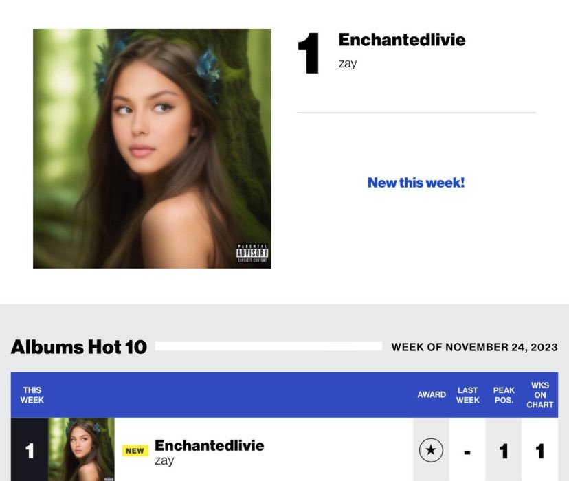 certifiedlivie's tweet photo. ENCHATNEDLIVIE IS #1!!! tysmm for streaming it zaynation ly 🤍🌿✨ https://t.co/9bQRuapzf7