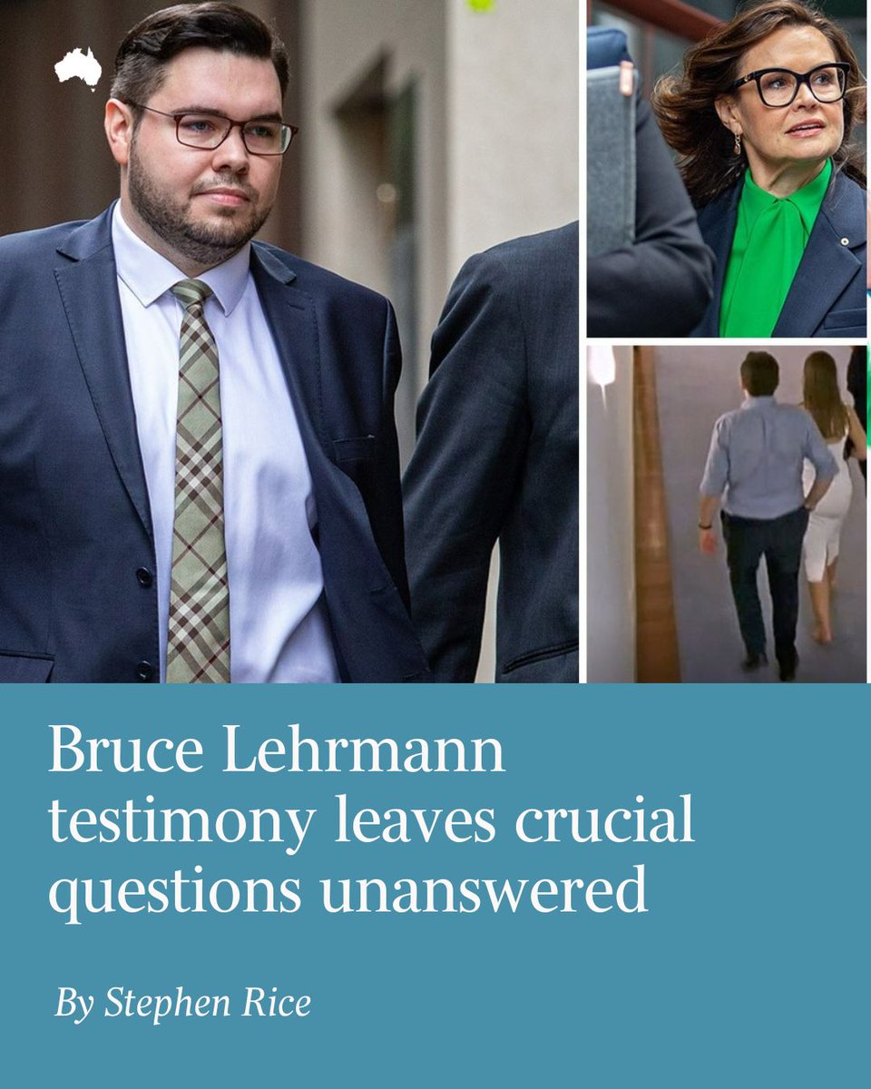 australian's tweet photo. This was the moment Bruce Lehrmann had demanded – the chance to publicly explain his ­actions on the night Brittany Higgins claims he raped her. Yet if anyone was hoping for a clear explanation they would have been dis­appointed. Read on: https://t.co/NzpWCvjXa2 https://t.co/dMklTdLxB8