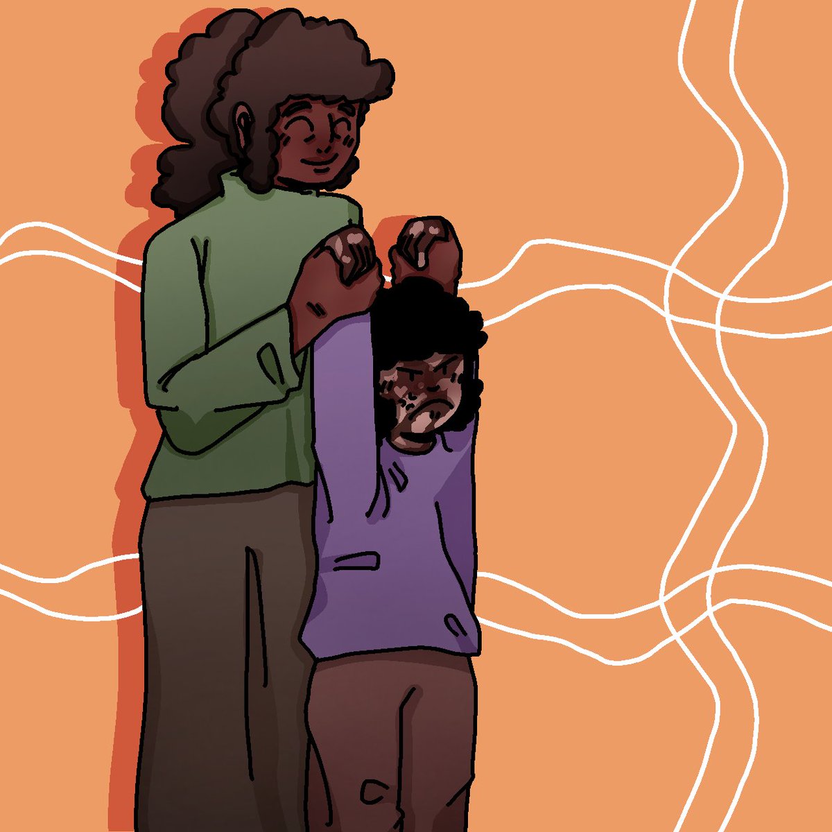 He's very light :) Its fun picking him up