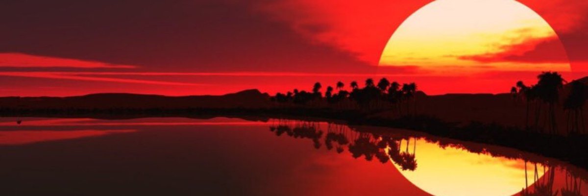 headersarte's tweet image. ✦ Pôr do sol.