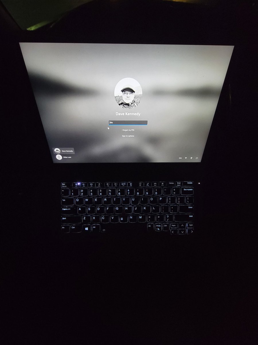 geordiemuppet's tweet photo. True #DarkMode
Getting some things done waiting in the parking lot for the #SmallHuman to be done his Youth Group.
#ThinkPadThursday #ThinkPad #LenovoIN https://t.co/KGNVmv7T6K