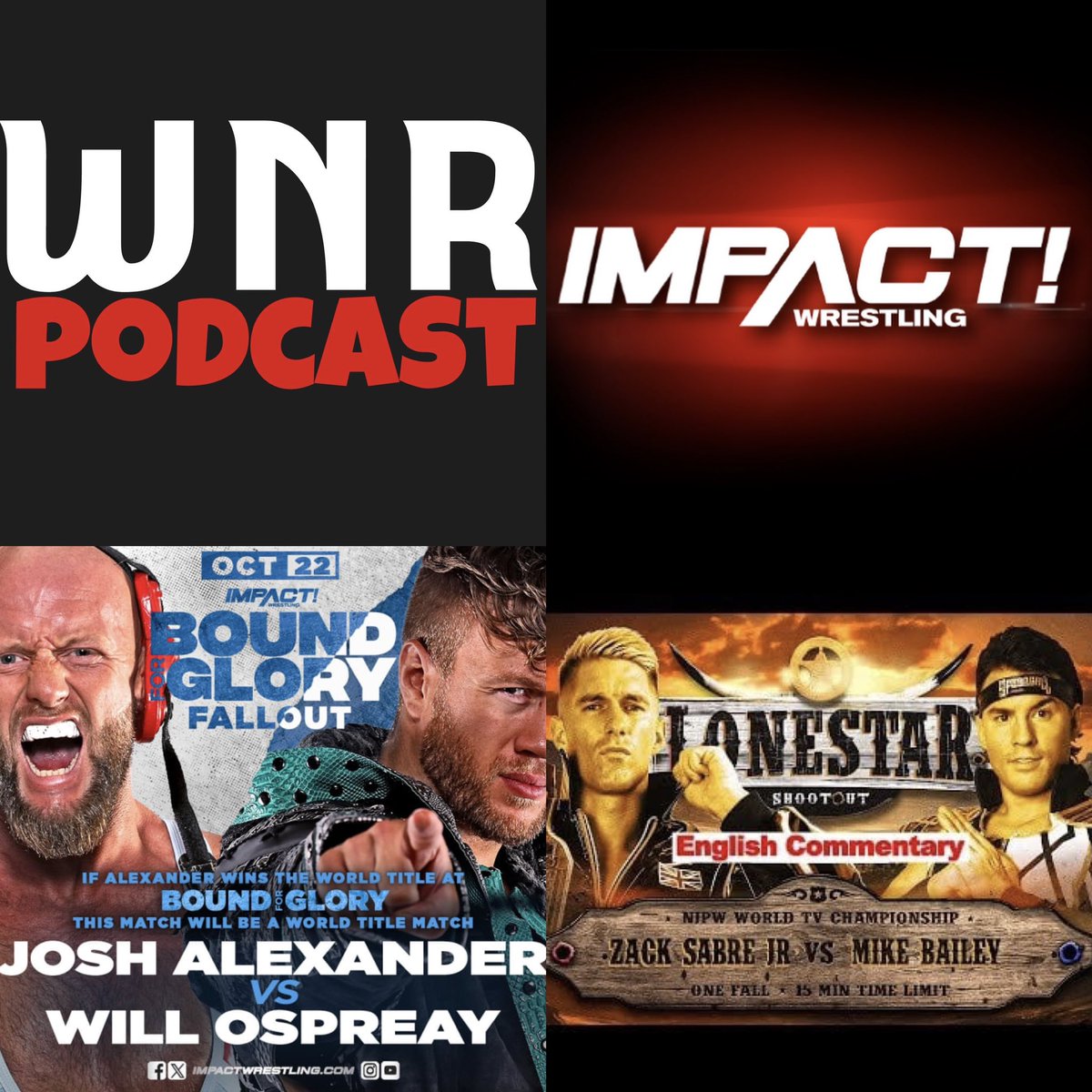 theWNRpodcast's tweet photo. #WNR 498 https://t.co/8bOcUJYpJO
Just a quick episode this week!
@WNRJR is here to Catch you up on the latest goings on in wrestling!
#ImpactWrestling
#AEWFullGear
#SurvivorSeries
#PoderFamily https://t.co/LAkTKCeUMl