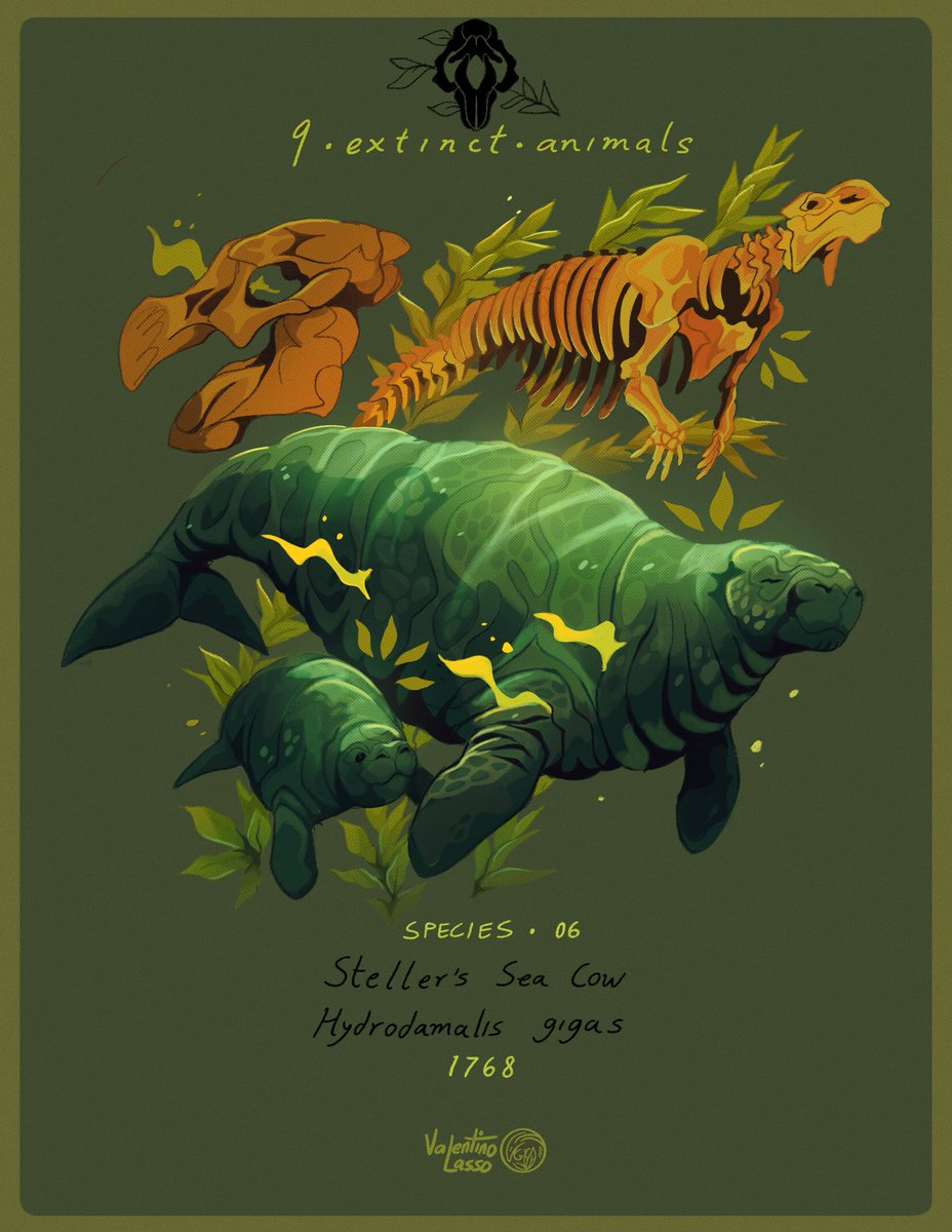 valentino_lasso's tweet photo. 9•extinct•animals🌿
SPECIES 06• Mermaids of the North https://t.co/f8HXWNdHKM