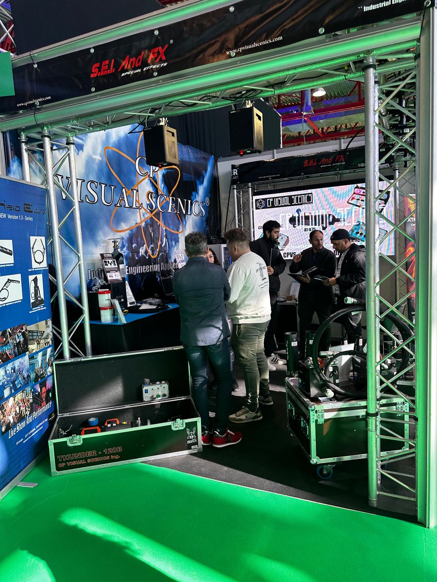 CpVisualScenics's tweet image. Bitam 2023
Dos dias intensos.
Gracias a todos por visitarnos 💪🔥💪
Grupo. CP Visual Scenics ing.

#bitam2023 #sfx #sparkslife #megatron #fuego