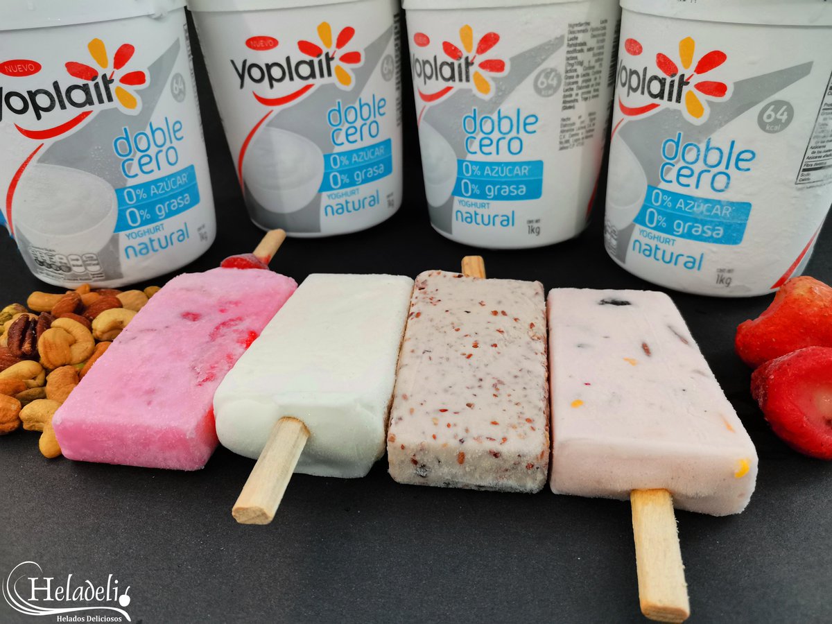 Heladeli1's tweet photo. 🔥Tu postre ligero, saludable y delicioso‼‼‼Paletas de YOGURT DOBLE CERO. 💪🏻Natural, fresas, cereales y nuez. 👌🏻 También fresa, jamaica y tamarindo con STEVIA. 🤤
✔ 0% azúcar ✔ 0% grasa ✔ Bajo contenido calórico
#Heladeli #Gdl #FelizLunes #Engdl #Lunes #Guadalajara https://t.co/rRVrPXVPLJ