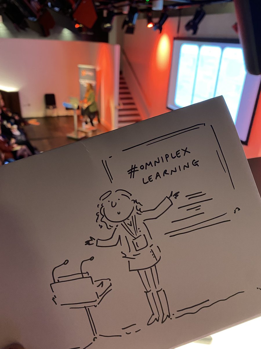 rosiebrookspics's tweet image. What a brilliant day with @OmniplexeLearn drawing 🧑‍🎨🖌️delegates at their fabulous Brave New World conferenceIt was fascinating to hear from experts in #learningtech and #learninganddevelopment especially about AI 🤖 and great to meet and draw so many lovely attendees!