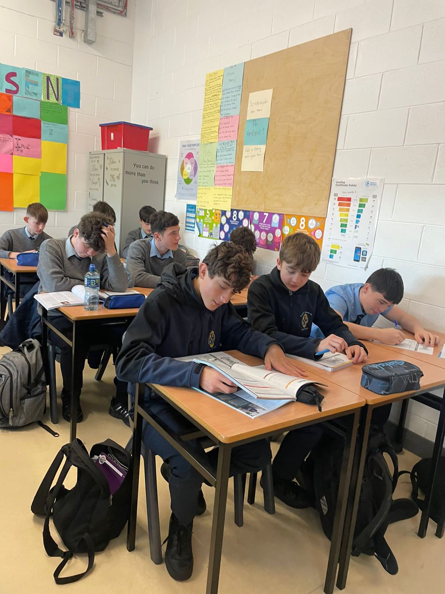 WexCBS's tweet photo. Ms Martin’s 3rd Year Barrow & Slaney busy researching college courses, plcs and apprenticeships today as part of the College Awareness Week 2023. #CAW2023 #makingfutureplans #thinkingahead https://t.co/aXICYOtmO0