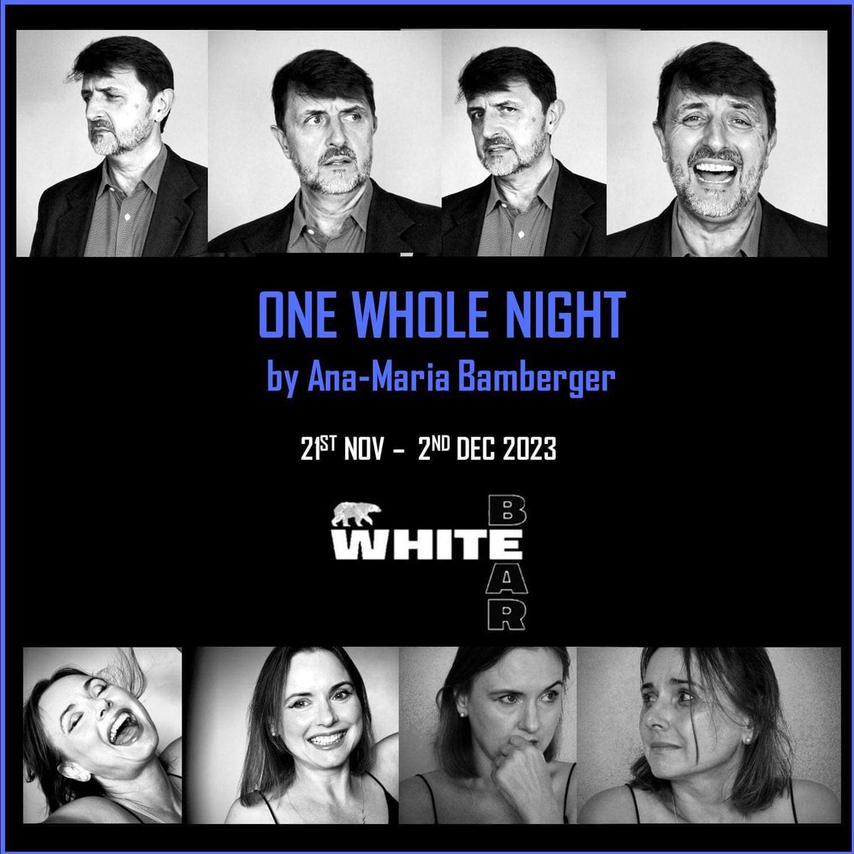 Fantastic writing, direction &amp; performances in ONE WHOLE NIGHT <a href="/WhiteBearTheatr/">White Bear Theatre</a> 🎭 Moving, clever, funny &amp; a titch bonkers — a wonderful evening at the theatre. Well done team. ✨ <a href="/overheretheatre/">overheretheatre</a> @LydiaBParker