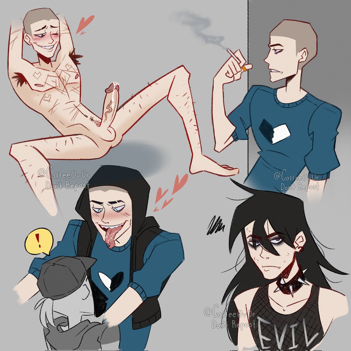 An attempt at a new drawing style 🙃

#YourBoyfriendfanart #YourBoyfriendGamePeter 
#YourBoyfriendGame
#YourBoyfriendPeter