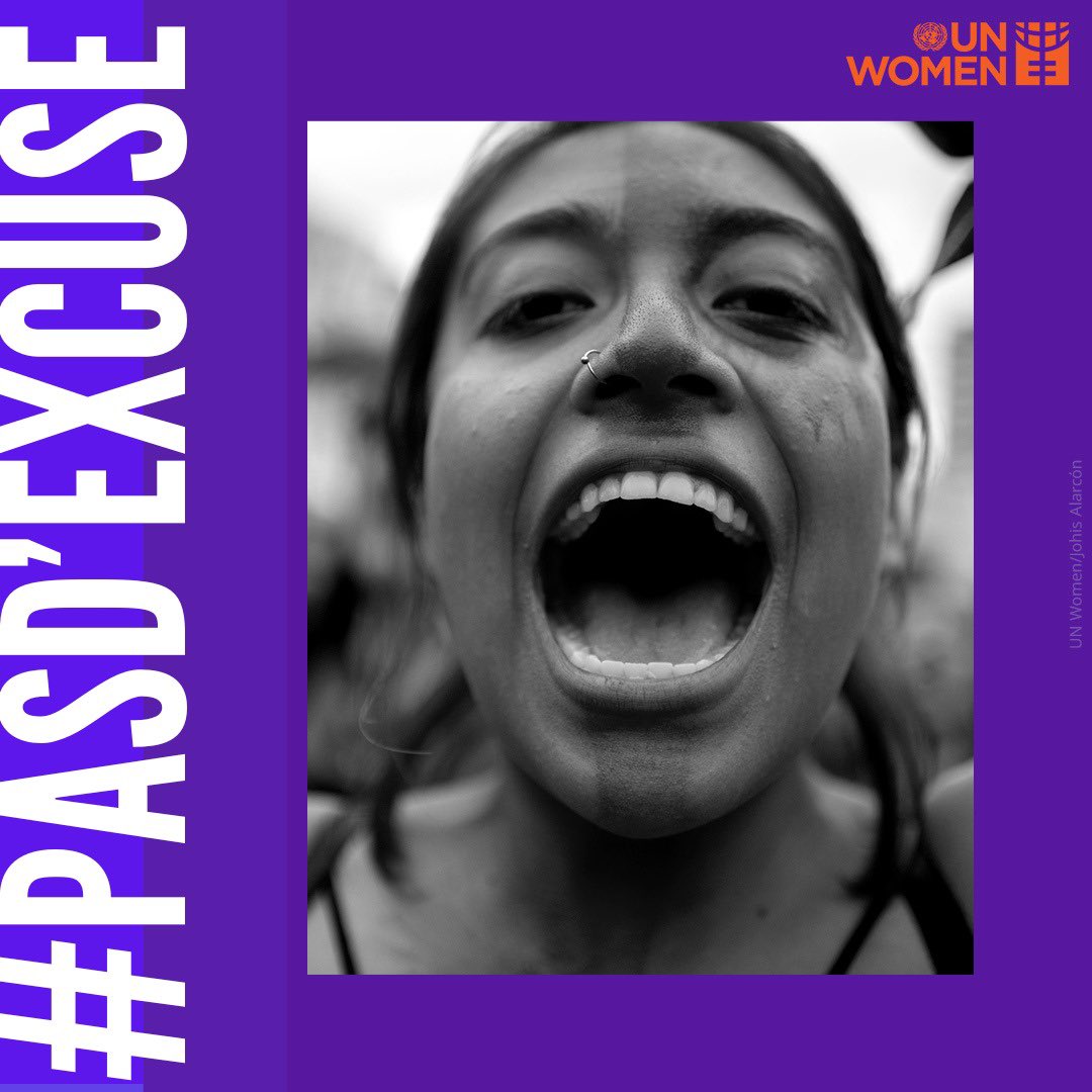 UNMadagascar's tweet photo. Nous avons le devoir de respecter et de faire respecter les droits des filles,des jeunes femmes et des femmes.
#PASDEXCUS
#NOEXCUSE https://t.co/DEDVYjONji