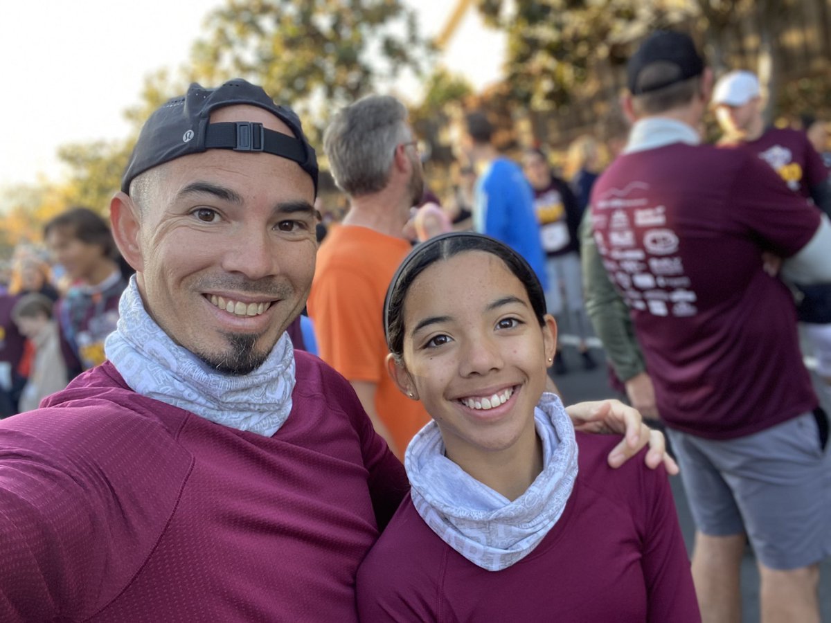 Thankful for starting line selfies.