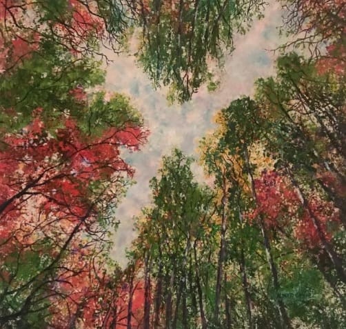 ALGIROART's tweet image. Last day to visit the exhibition in @Rociana. It was a pleasure to share this space with the excellent journalist @nievesherrero_ .My new #oilpainting and #artwork decorating the presentation of #laBaronesa.#Andalucia #Huelva