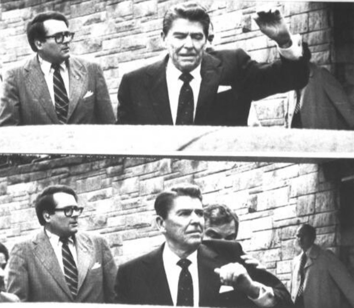 All 5 bullets shot by John HinkleyJr. are accounted for. None of them hit Ronald Reagan, Yet Reagan WAS hit  Who shot Ronald Reagan and why? Subject of my next book.