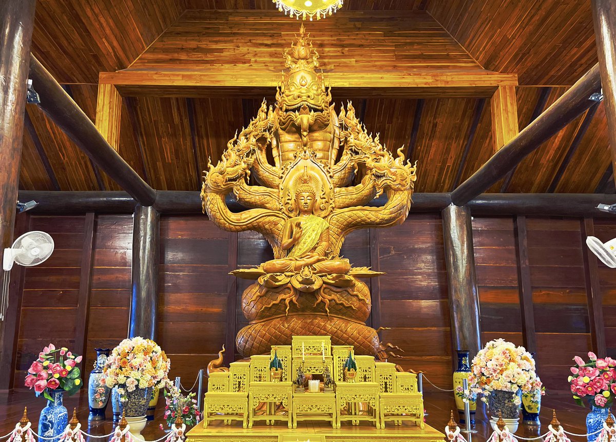 Wat Pa Wang Nam Yen, Maha Sarakham, Thailand
#travel #temple #watpawangnamyen #mahasarakham #Thailand #esan #photography #yourshot