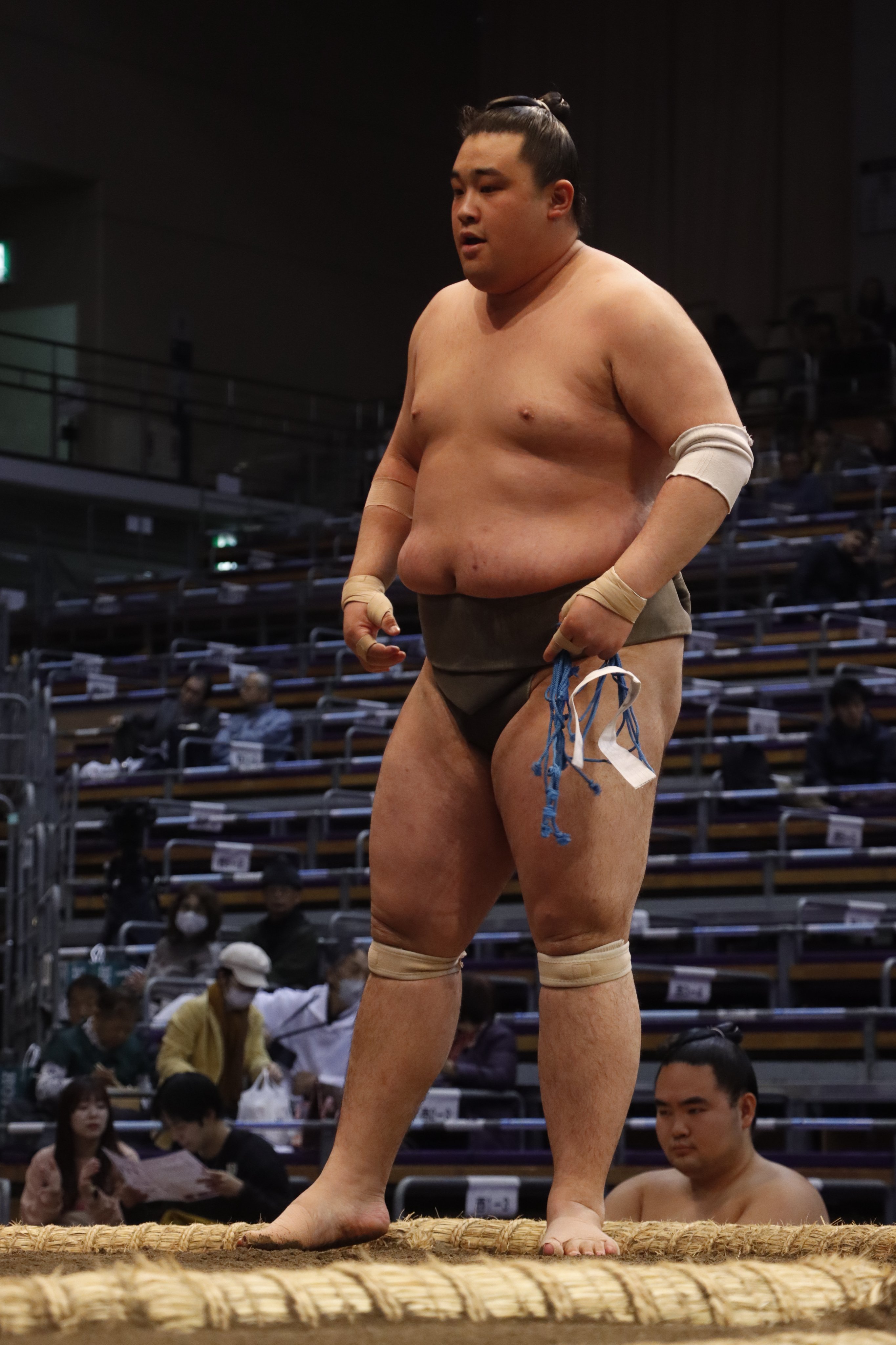 ★D3★相撲画家 松岡リン リトグラフ 限定100部「太刀持ち」 松岡 凛 | ALTER