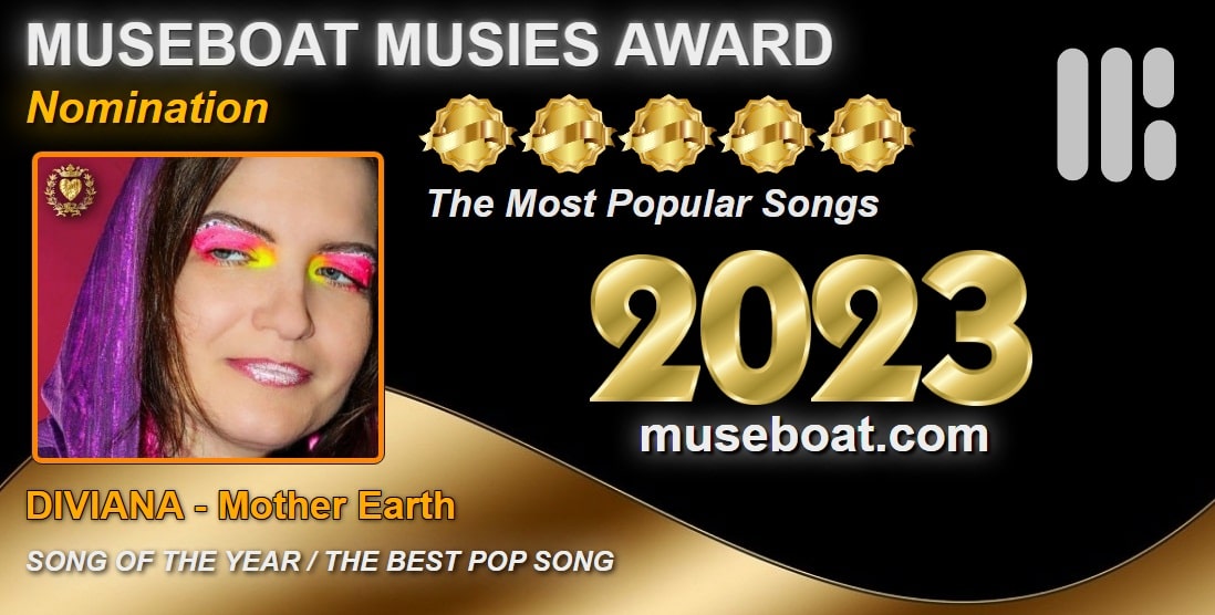 Keep voting for my song  'MOTHER EARTH' at MMA 2023 🌏 
- SONG OF THE YEAR - 
museboat.com/mmavotes.html
- THE BEST POP SONG - 
museboat.com/mmavotes-pop.h…
Listen to Museboat Live Channel together with us!
#diviana #motherearth #mma2023 #museboatlivechannel  #acnmusic #annacnova