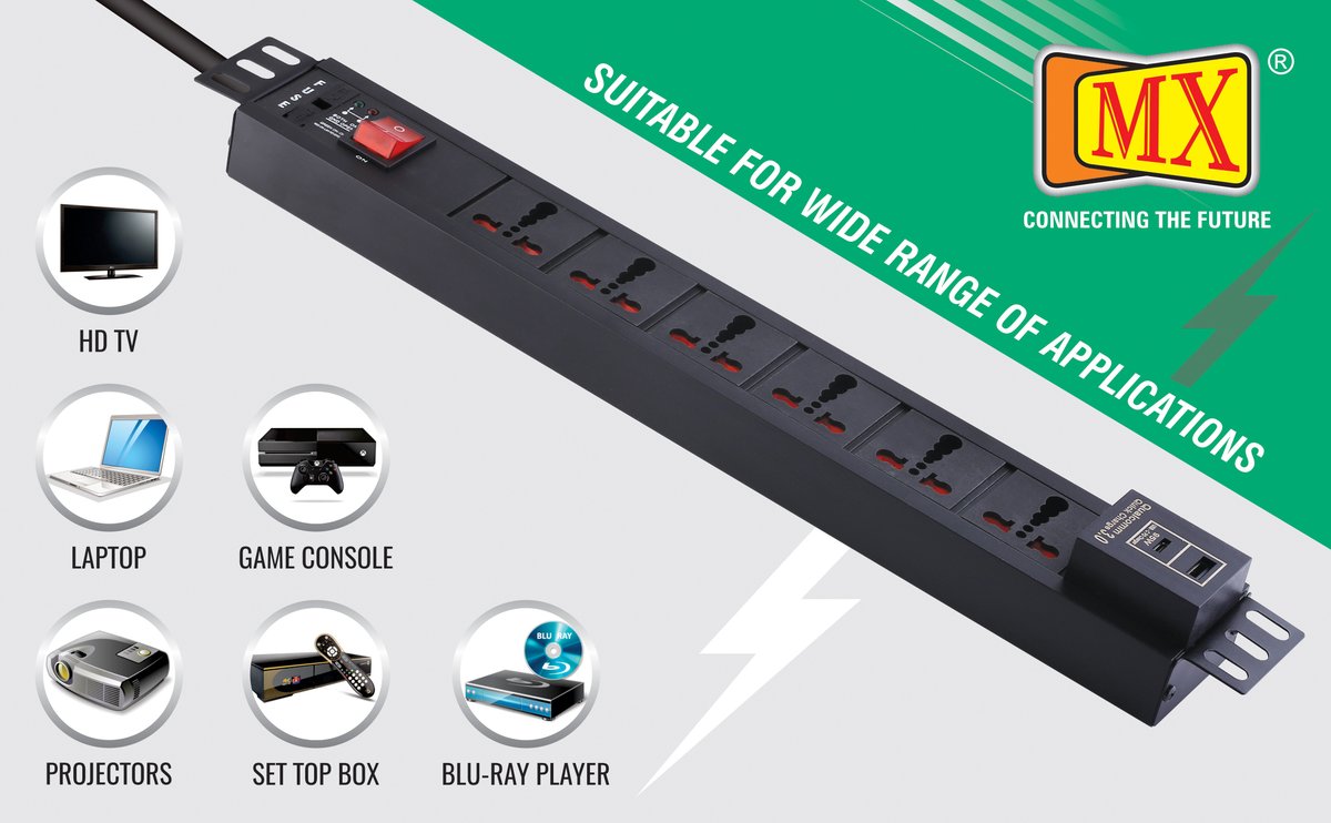 mx_electronics's tweet image. Elevate your setup with the MX Power Distribution Unit, where safety meets control. Experience the convenience of a high-speed USB-C PD 95W port and versatile 6/15 AMP operation. 
To Know More Visit: rb.gy/me6bkx

#Powerdistributionunit #Surgeprotector #ServerRacks