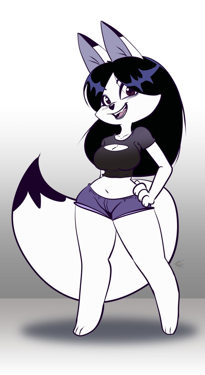 Been a second! but today's warm up is none other than @AWDtwit 's OC Jasmine! What can I say? Foxes are the BEST!