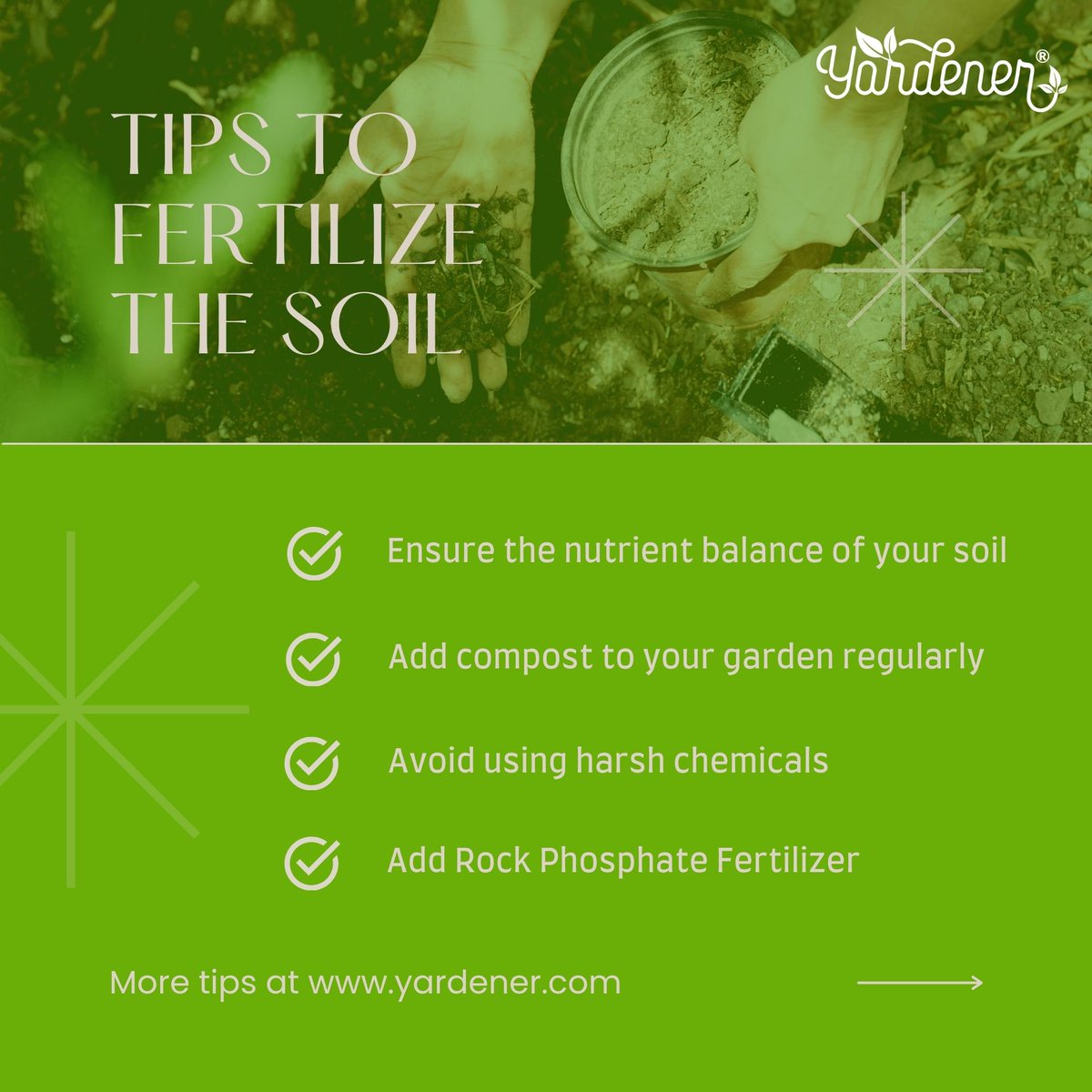 yardenercom's tweet photo. Learn how to select the optimal tree fertilizer to match species needs, apply it effectively to aid nutrient absorption, and properly water before & after feeding trees.
https://t.co/wGlcb5y7Os
#treefertilizer #gardening #GardeningX #soilcare #treecare https://t.co/1BatPCPSuw