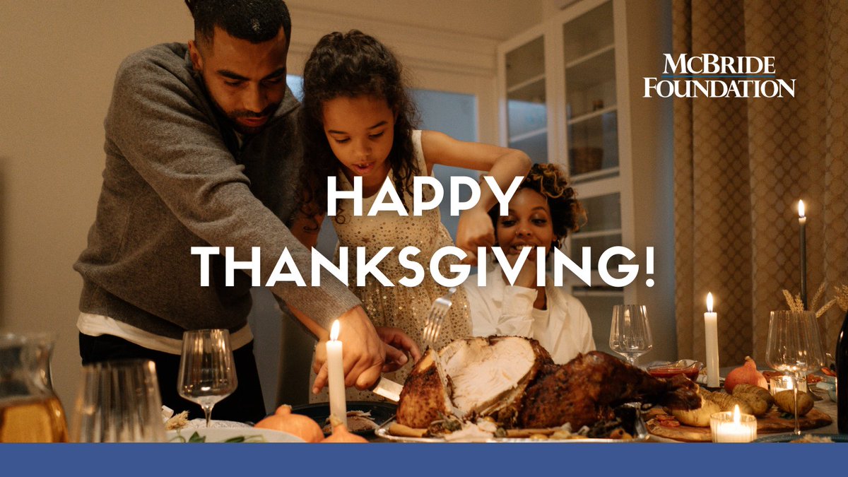 McBridefound1's tweet photo. Remember that turkey is a good source of protein, B vitamins, zinc, and other nutrients. That tryptophan nap afterwards will be excellent rest for your body.

We wish you a wonderful day with family and friends, and remind you to stretch before that backyard football game. https://t.co/ElLU0trFFX