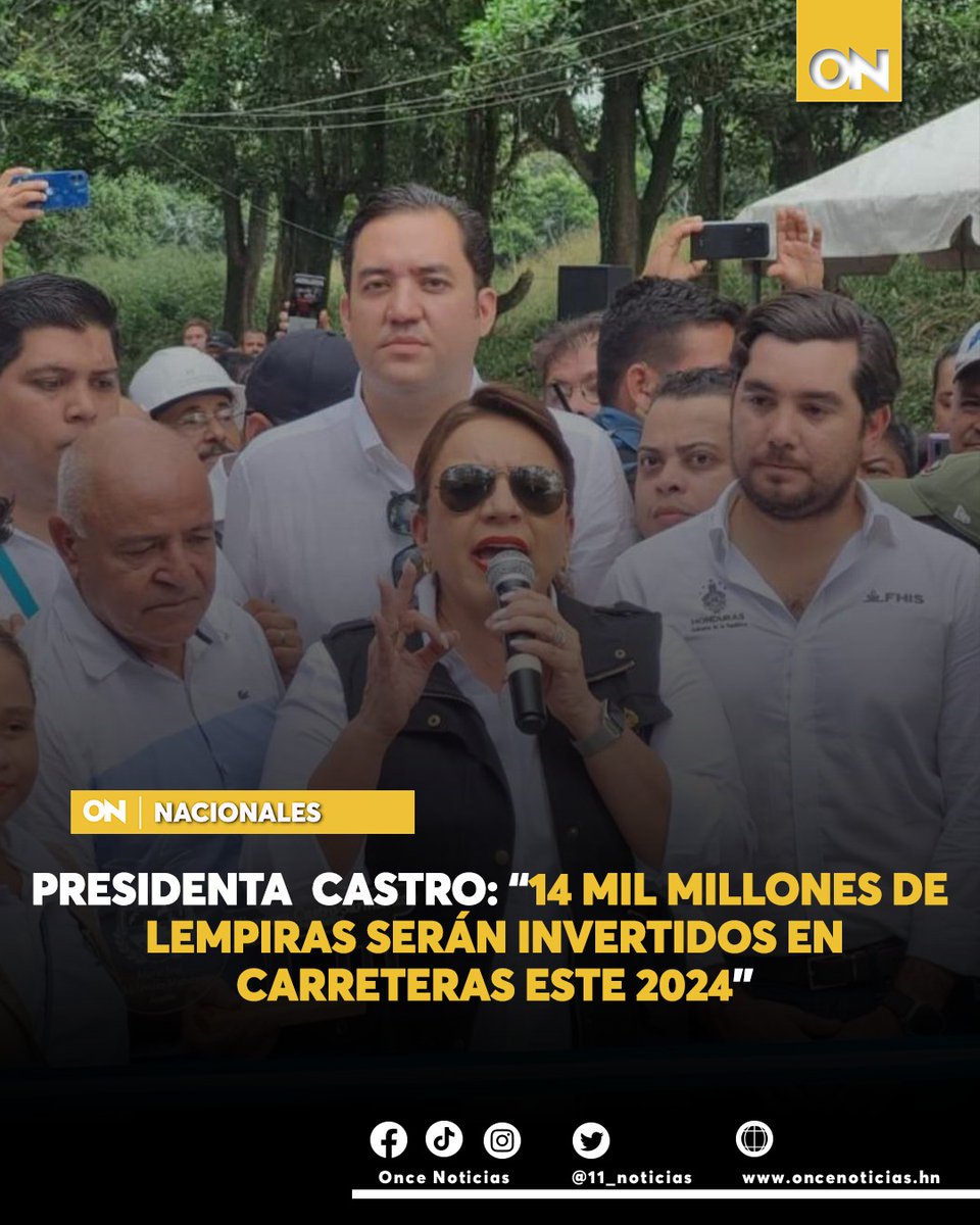 canal11hn's tweet image. #NACIONALES| La presidenta Xiomara Castro, este jueves (23/11/23) inauguró la ampliación y pavimentación del tramo carretero CA-13, en El Porvenir, Atlántida.

Más información aquí:
oncenoticias.hn/presidenta-xio…

#Presidenta #Pavimentación