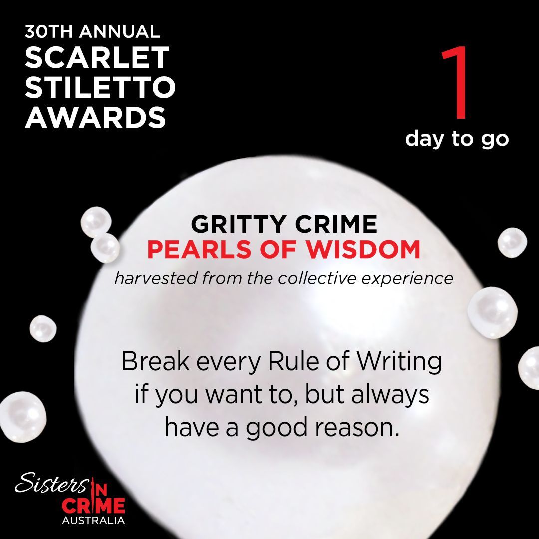 The 30th Scarlet Stiletto Awards for best short stories are being celebrated tomorrow - 6 for 6.30 pm, Saturday 25 November - The Rising Sun Hotel, 2 Raglan Street, South Melbourne. More info here buff.ly/3s0VZm5
