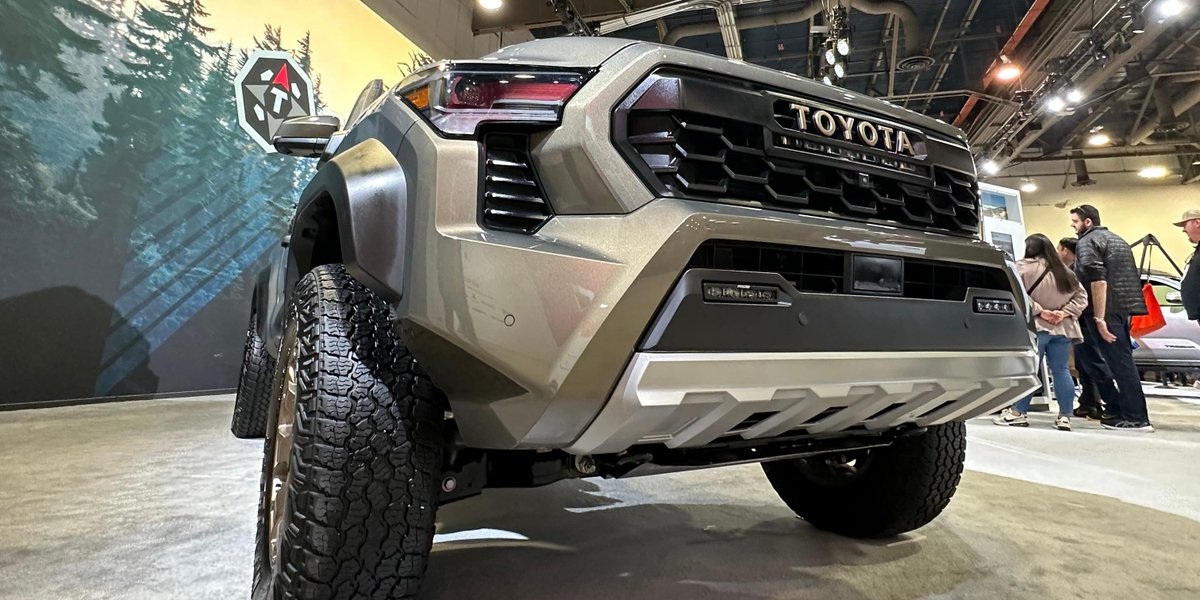 2024 Toyota Tacoma coming in who is looking to upgrade to one of these?

☝ Click Link In Bio To Learn More ☝

#STOPPINGTHEWORLD #R1concepts #teamR1
#toyota #tacoma #letsgoplaces #offroad #4x4 #trd #toyotaracingdevelopment #prerunner #overland #offroad