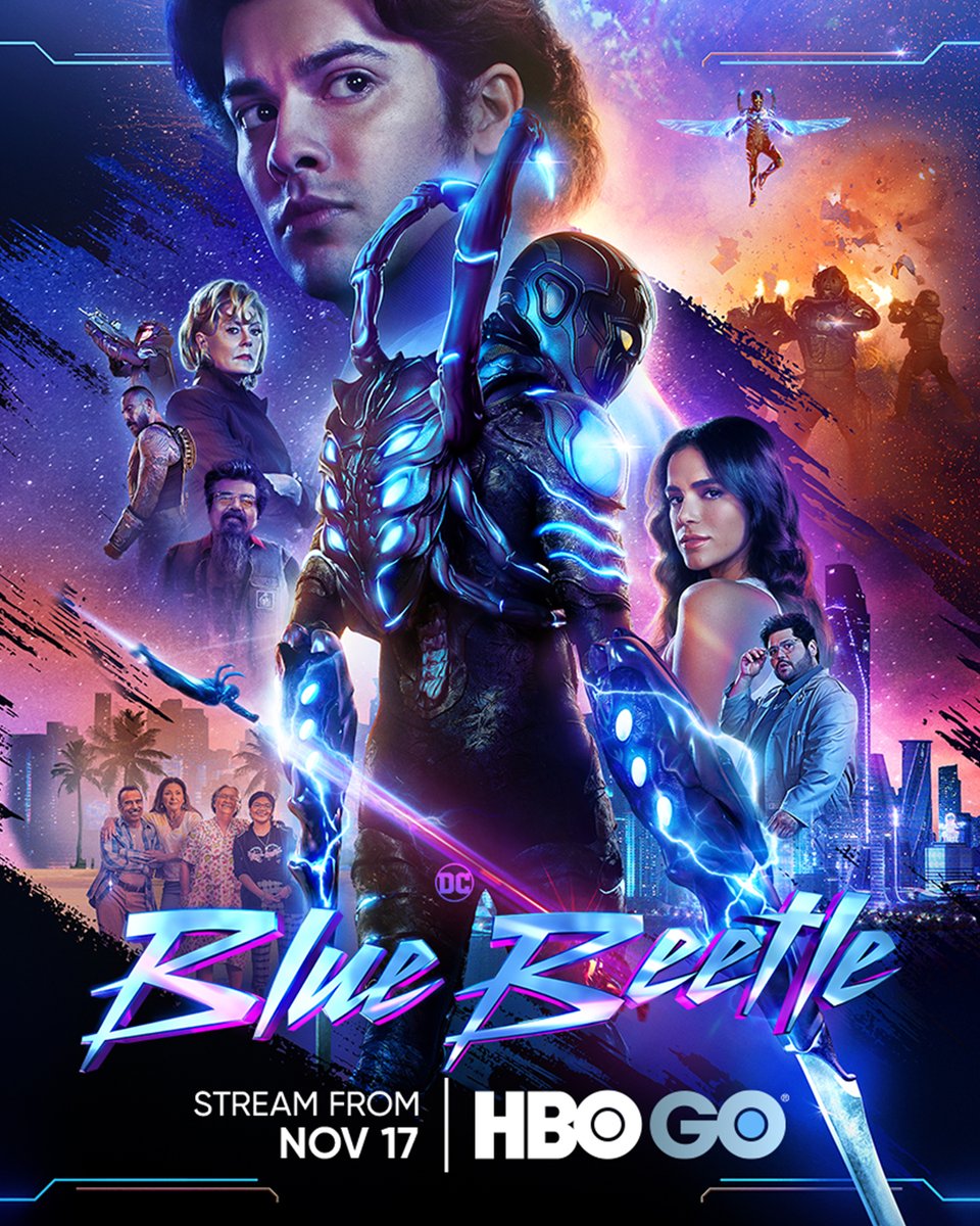 The next time you try to squash a bug, remember that it might just be the key to your purpose in life.

See how a robot alien bug helps Jaime go from zero to hero in #BlueBeetle. Now on #HBOGO.