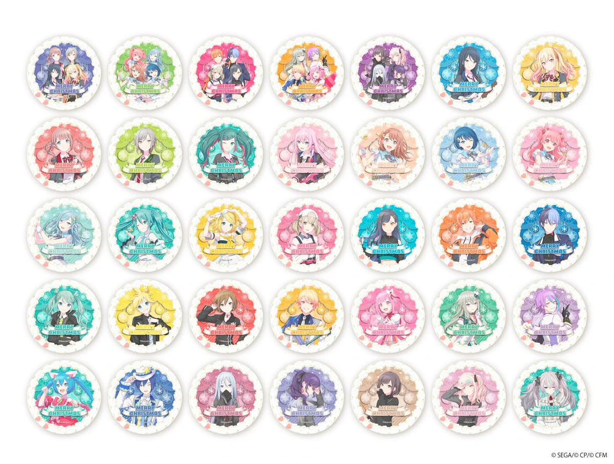 プロセカ プリロール 2023 クリスマス ケーキ 特典缶バッジ 神代類 プリロール公式（キャラケーキ＆マカロン） on X: 