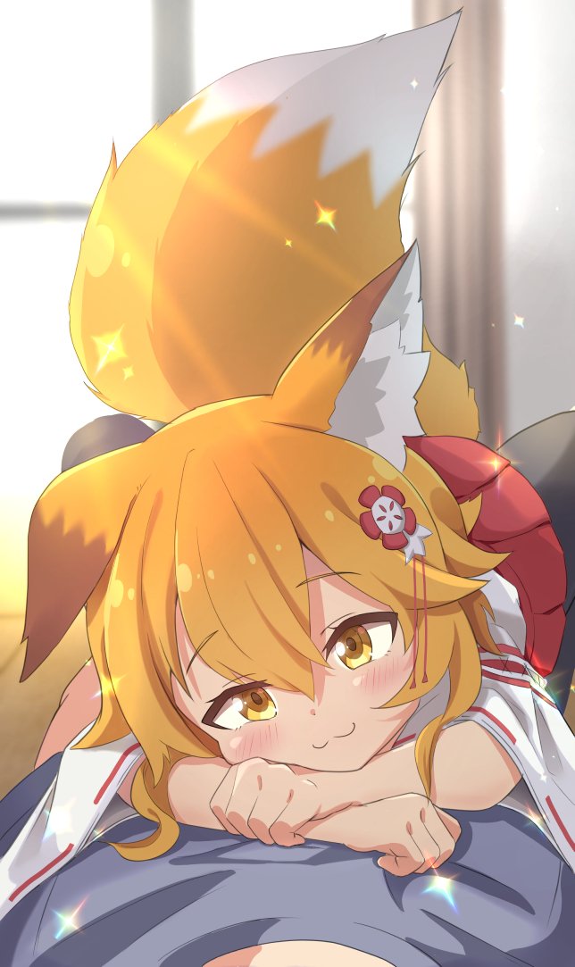 You wake up to Kitsune on you like this. What you do?
#OpenRP
Art belongs to tonton utaro