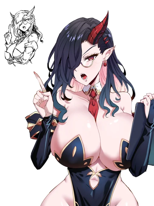 Another redraw of my old doodle. Ofc with some buff. 