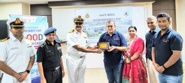 As a part of medical outreach activities for #NavyWeek2023, a Blood Donation Camp was conducted by #INHSAsvini on 22 Nov. The camp was inaugurated by the Executive Officer, INHS Asvini.
