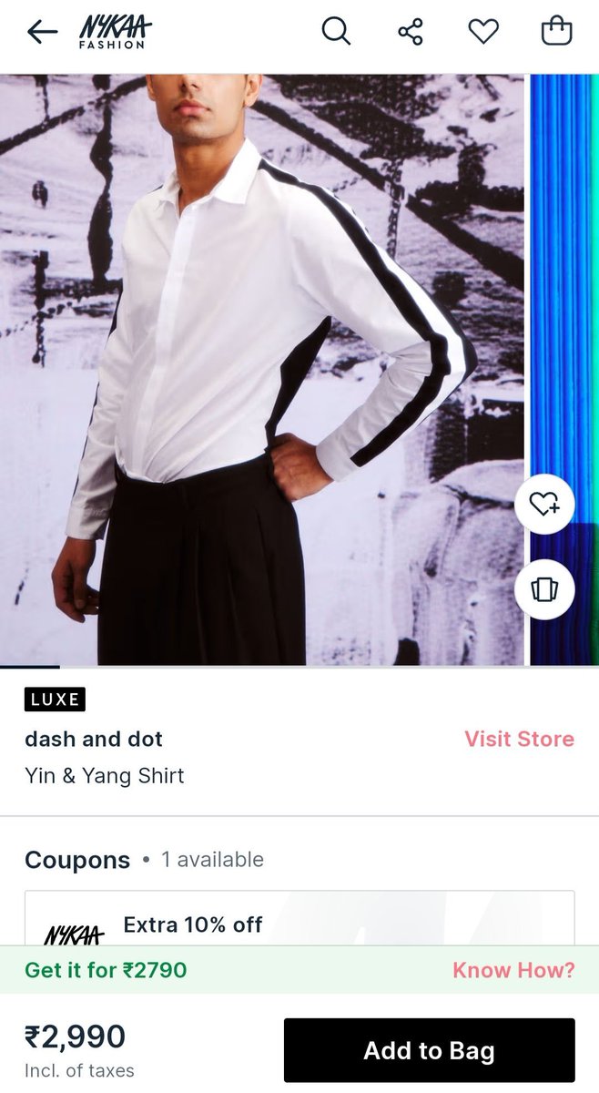 Shankar018's tweet photo. #ThalapathyVijay’s shirt is from Dash and Dot.  Shirt Name : Yin &amp; Yang Shirt @actorvijay https://t.co/R42I7hZHoN
