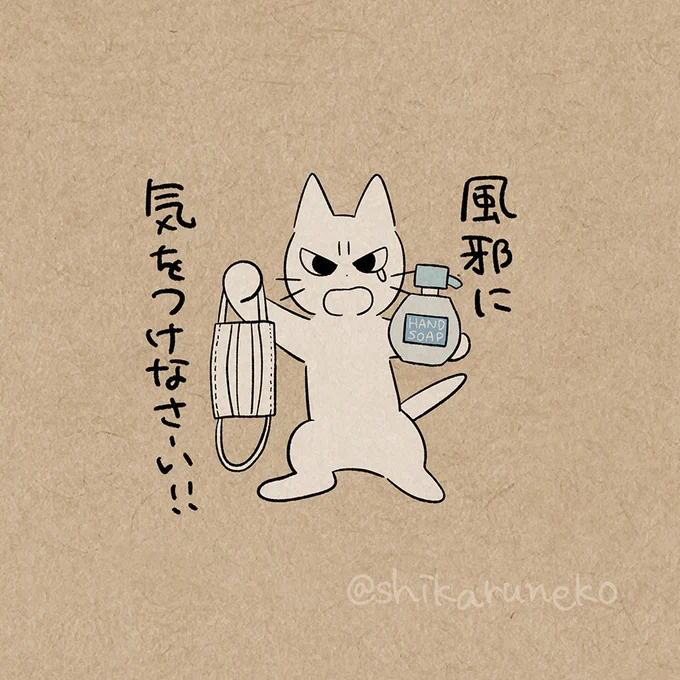 のど風邪、胃腸の風邪、いろいろ流行ってるからね…!